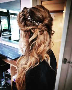 boho braid bride