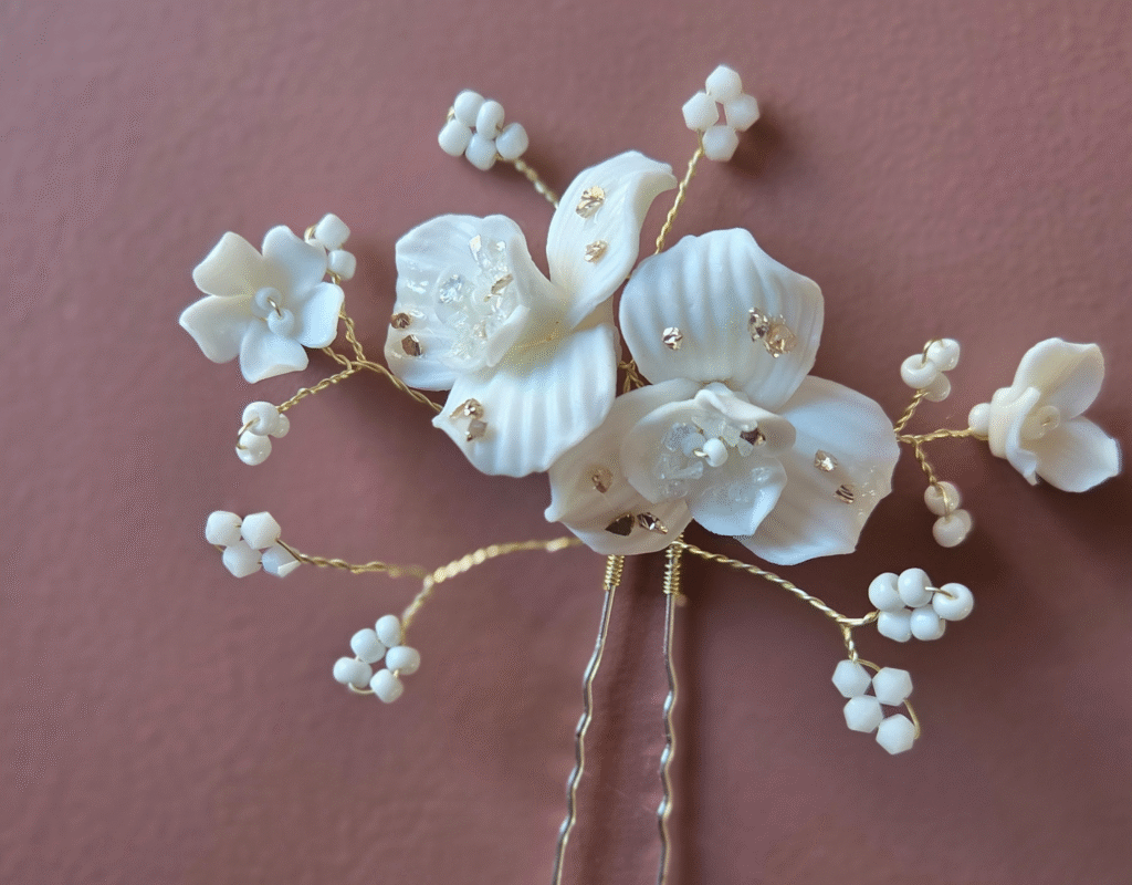 klei bloemen accessoire