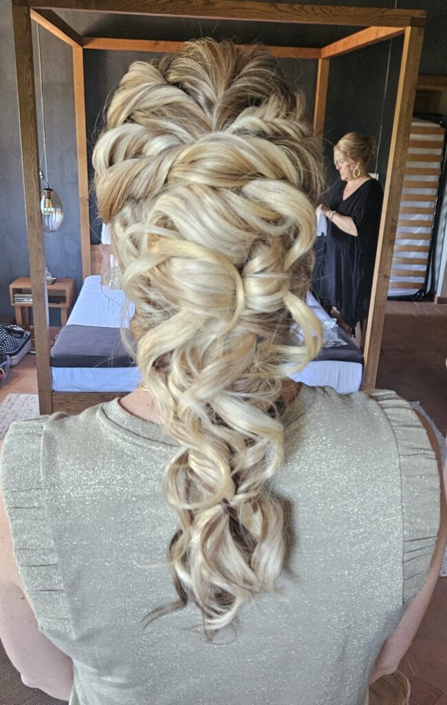 mermaid braid met extensions