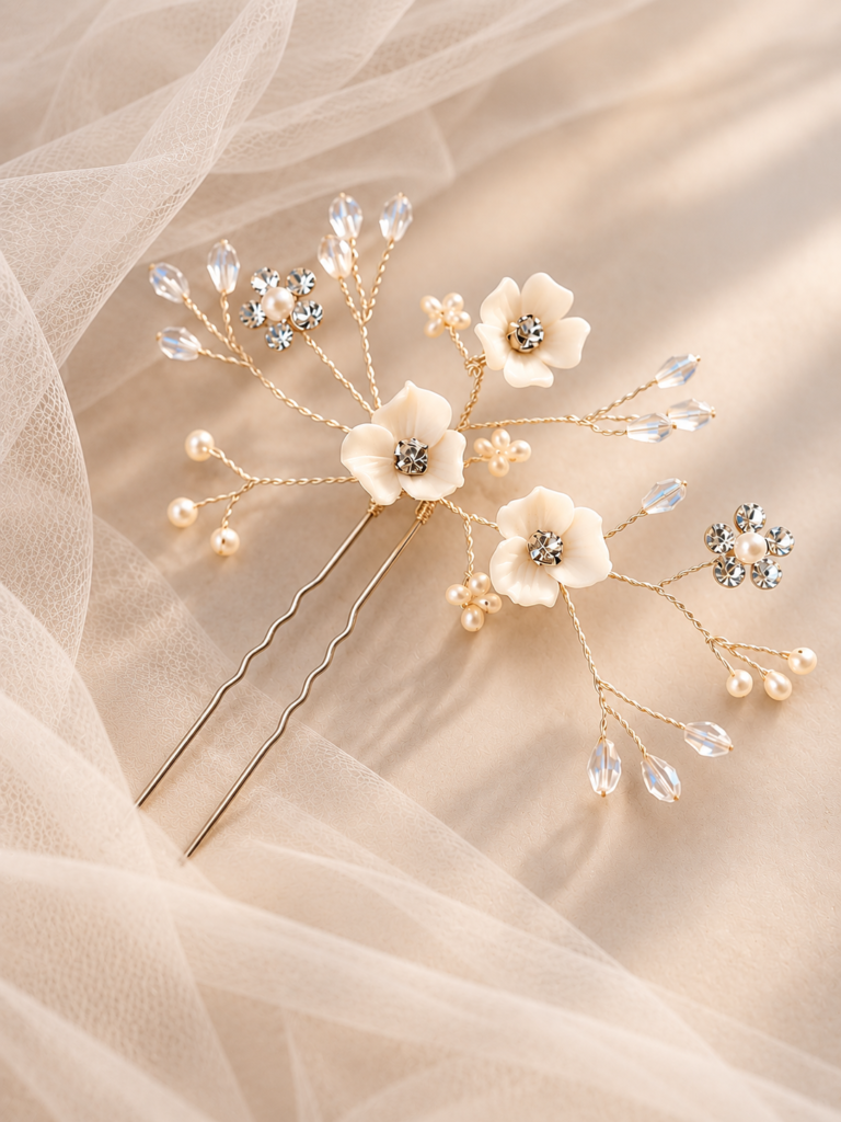 subtiele bloem accessoire