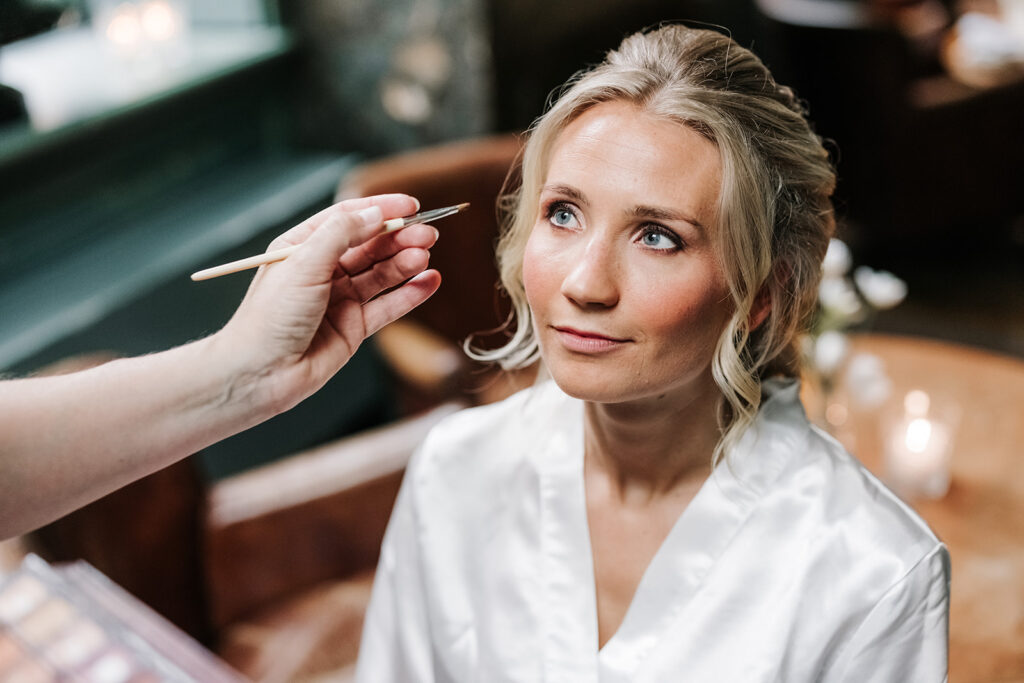 natuurlijke bruidsmake-up