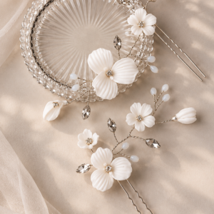 zilveren haaraccessoire
