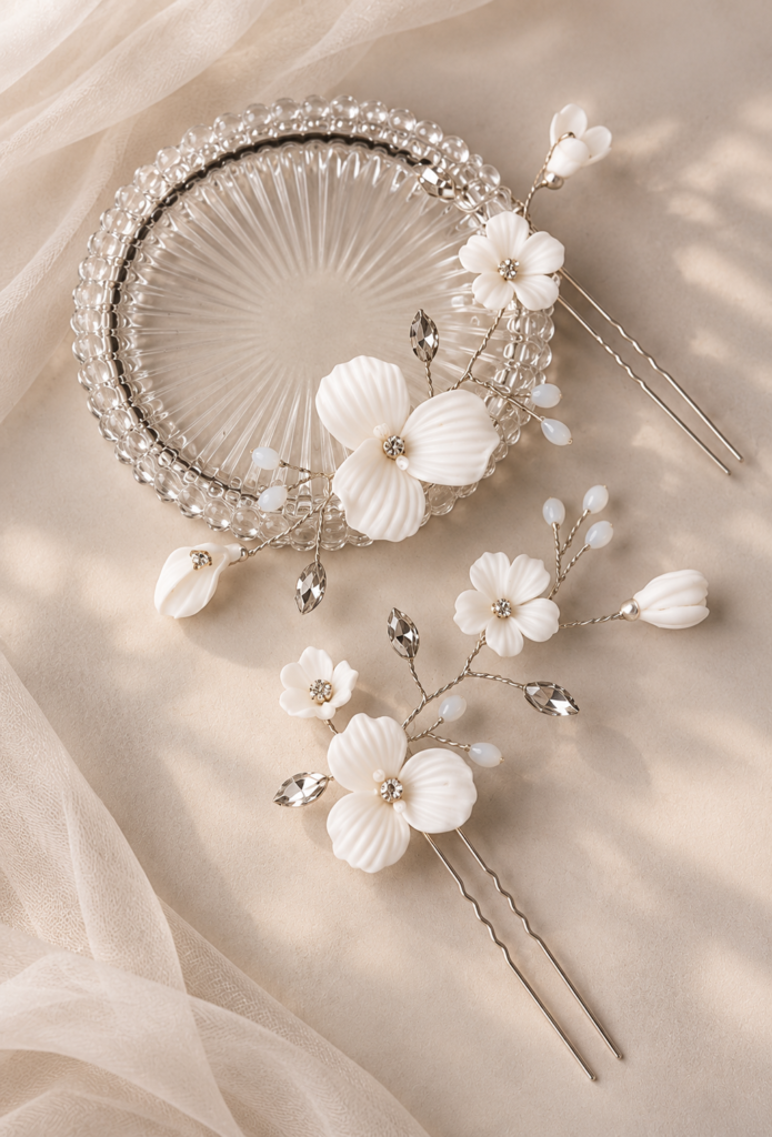 zilveren haaraccessoire