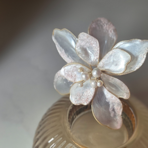 Frosted amaryllis
