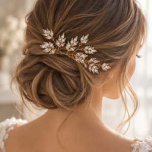 gouden luxe accessoire bruid