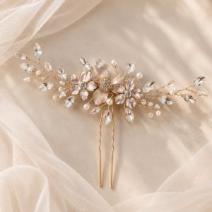 luxe gouden bruidsaccessoire