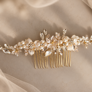 luxe gouden bruidsaccessoire